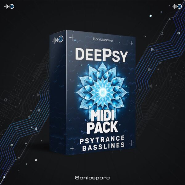 Sonicspore - DeePsy Psytrance Midi Basslines