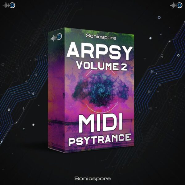 Sonicspore - ArPsy Vol 2 Midi Psytrance 